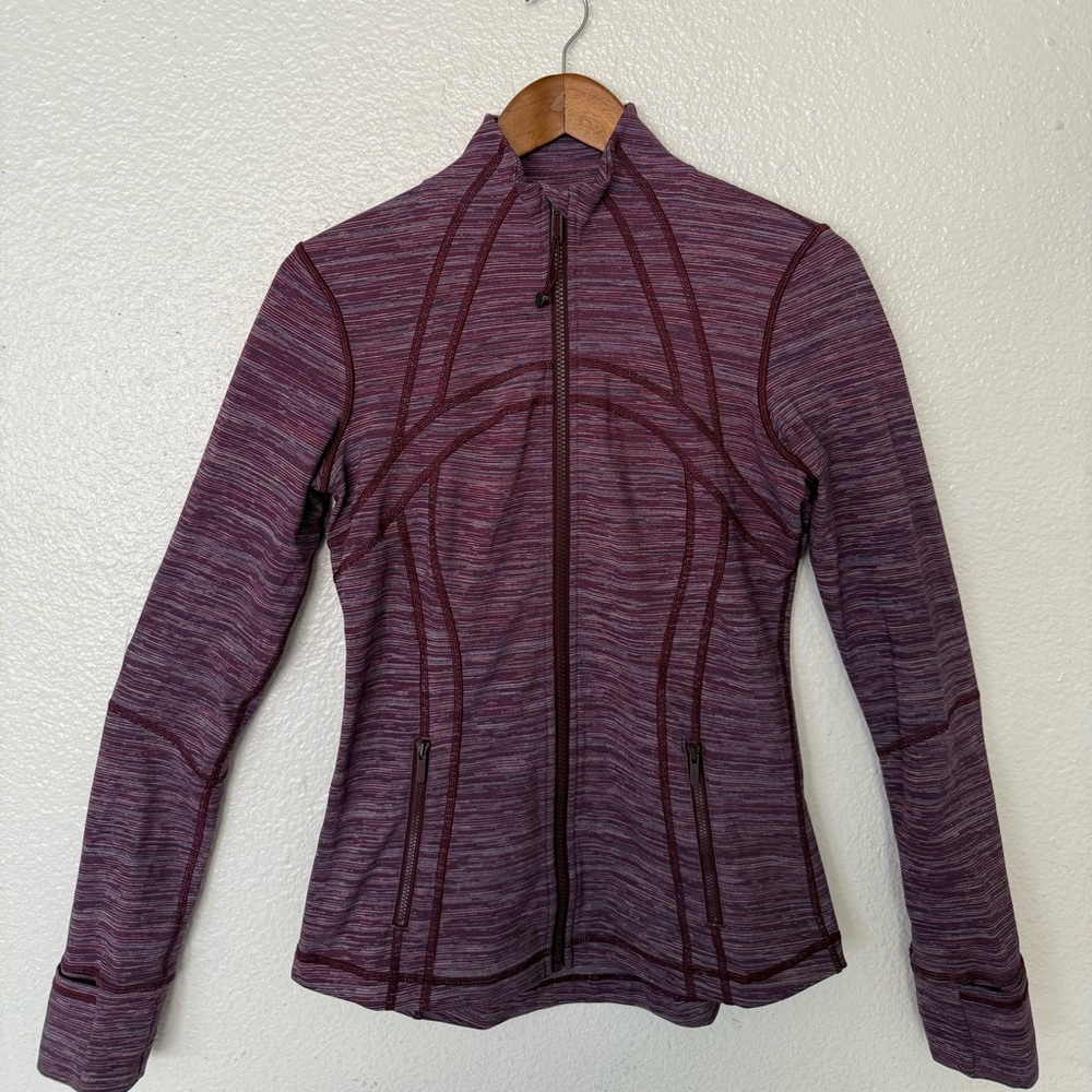 lululemon define athletica Purple Jacket size 8
